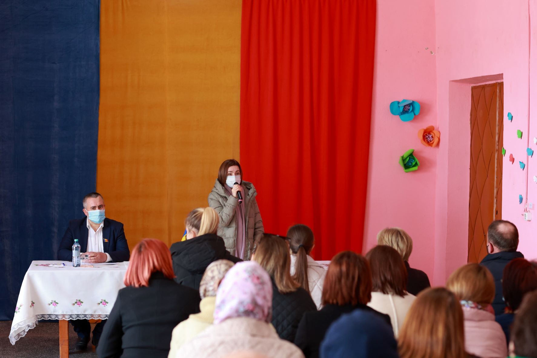 Maia Sandu a vizitat localitățile Ciuciulea și Hîjdieni din raionul Glodeni