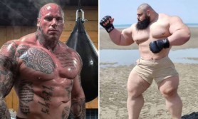 "Cel mai înfricoșător om al planetei" îl amenință pe "Hulk al Iranului" înainte de confruntare: "Îi zdrobesc fața!"