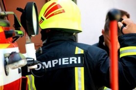 Incendiu puternic la Fălești. Două femei au avut de suferit