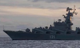 PERICOL // „Moskva" s-ar fi scufundat în Marea Neagră cu două focoase nucleare la bord