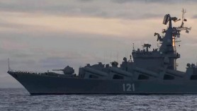 Oficial ucrainean ironizează rușii: va face scuba diving la epava crucișătorului Moscova