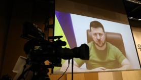 Cine-i omul care-i scrie discursurile lui Zelenski: „Un colecționar de idei și emoții”