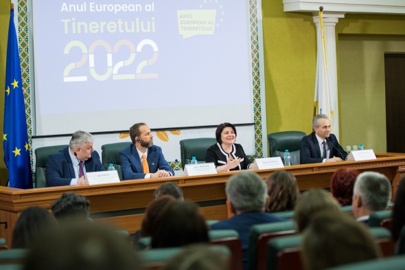 Natalia Gavrilița: Mă bucur că Republica Moldova se alătură statelor din UE, prin lansarea Anului European al Tineretului în țara noastră