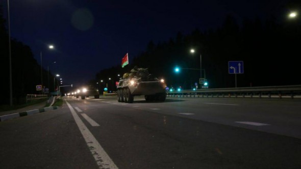 ALERTĂ // Tehnică militară belarusă s-ar deplasa spre granița cu Polonia