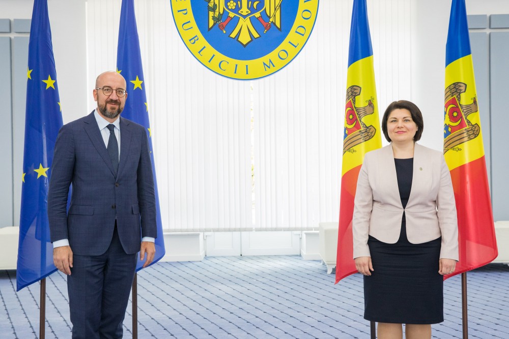 Natalia Gavrilița: Uniunea Europeană va oferi echipament non-letal. Nu este vorba de arme