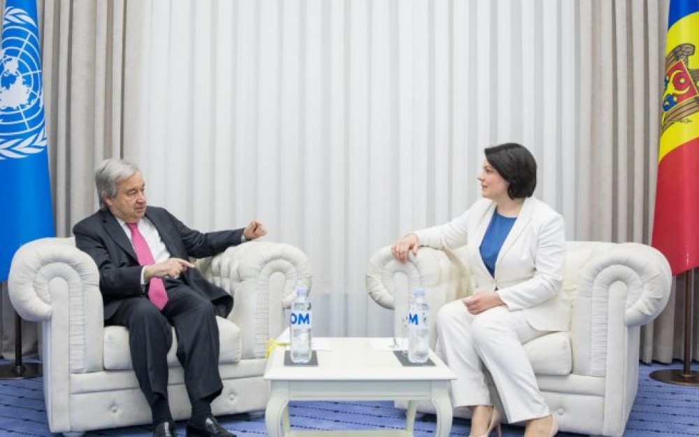 Șeful ONU - cuvinte de laudă pentru moldoveni: „Exemplu de umanitate”