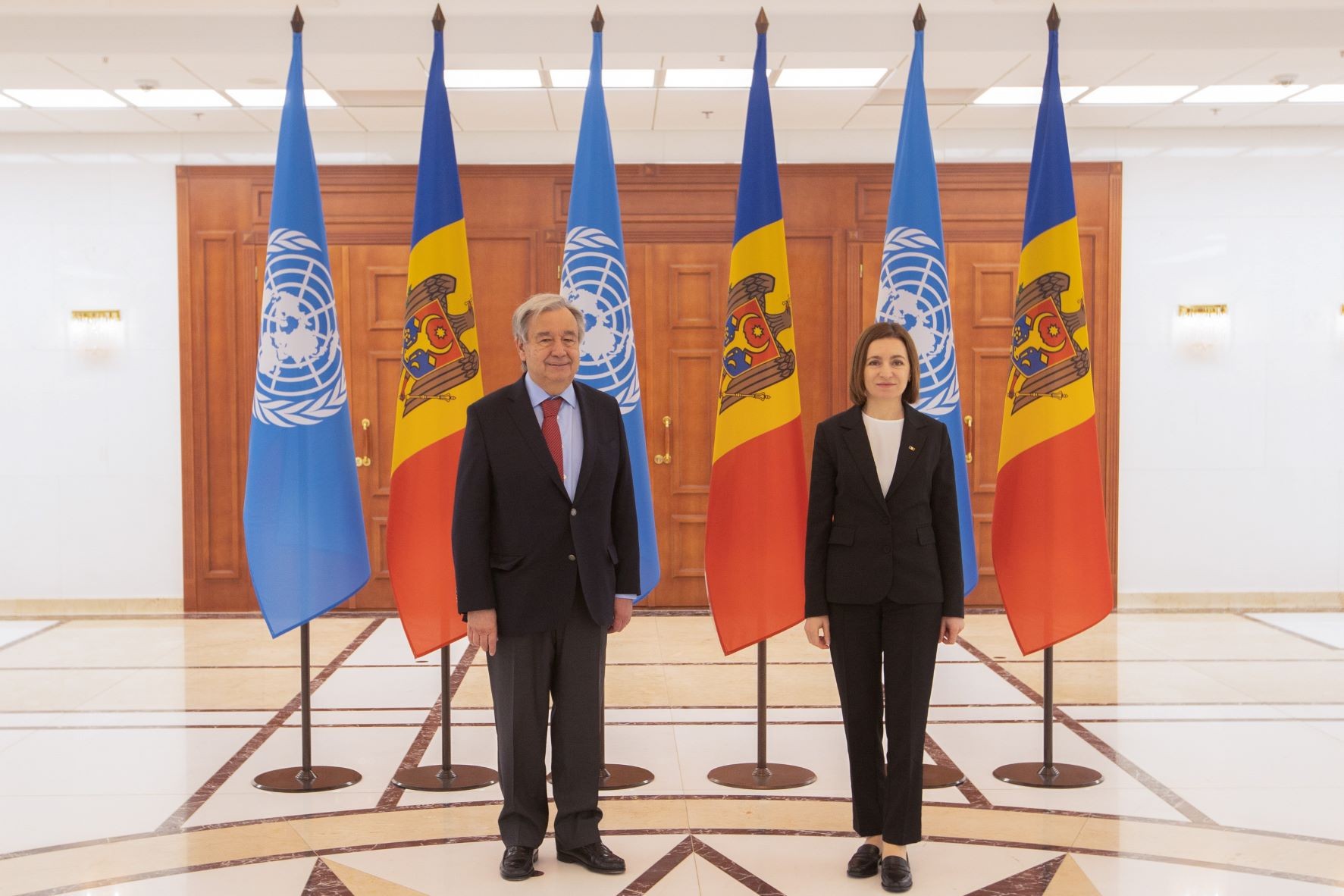 Maia Sandu s-a întâlnit cu Secretarul General al ONU: Vrem să construim o lume mai sigură și mai bună pentru toți