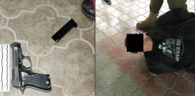 S-a dus la magazin cu un pistol, pentru a cere alcool. Un bărbat din capitală, reținut de poliție