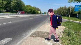 Noi „indicatoare” menite să diminueze numărul accidentelor, au fost instalate pe șoseaua Chişinău – Ungheni