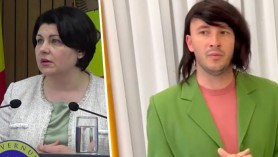 Râzi cu lacrimi. Emilian Crețu a parodiat-o pe Natalia Gavrilița
