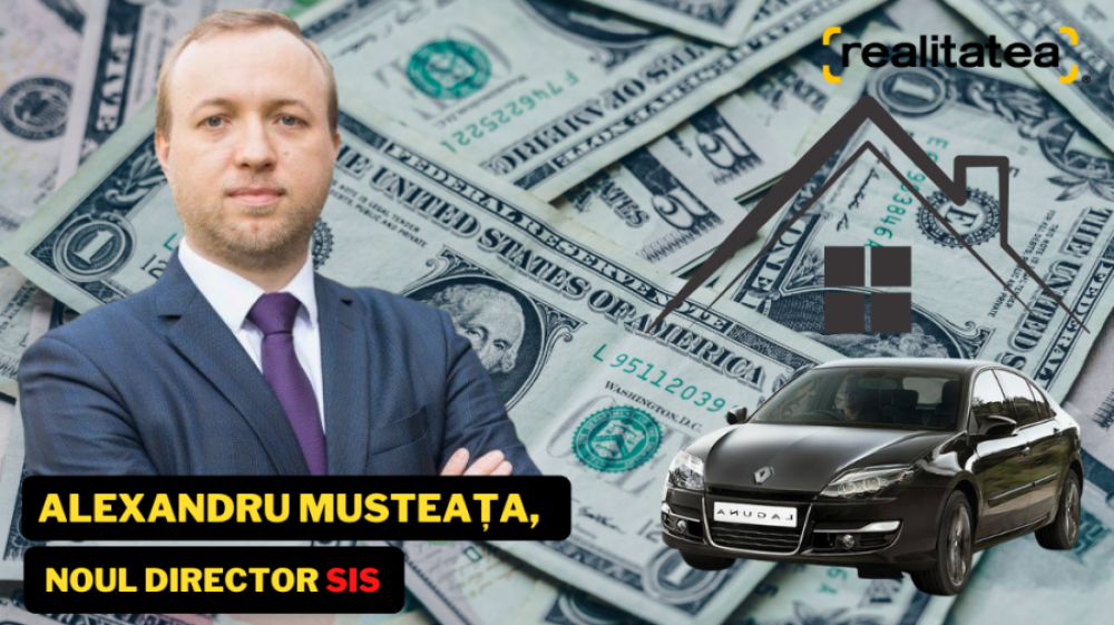 DOC // A fost făcută publică AVEREA lui Alexandru Musteața, noul director SIS