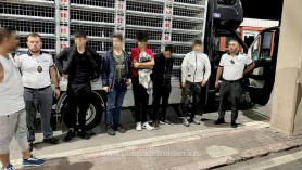 Sirieni în loc de păsări: Un șofer cercetat pentru trafic de migranţi după tentativa de a traversa 5 persoane ilegal frontiera României