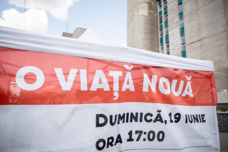 Locuitorii din Chișinău, chemați pe 19 iunie la protest, pentru a lupta pentru „o viață nouă”