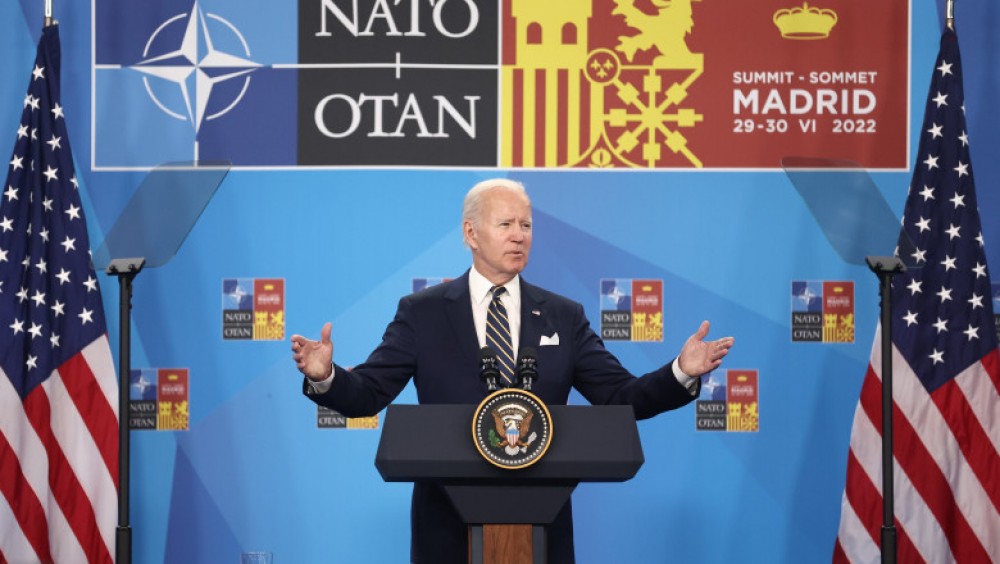 Joe Biden oferă garanții că „războiul nu se va termina cu Rusia punându-și ambele picioare în Ucraina”