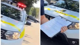 VIDEO 18+ // Supărat că a fost amendat un fost deputat român înjură un polițist la Chișinău