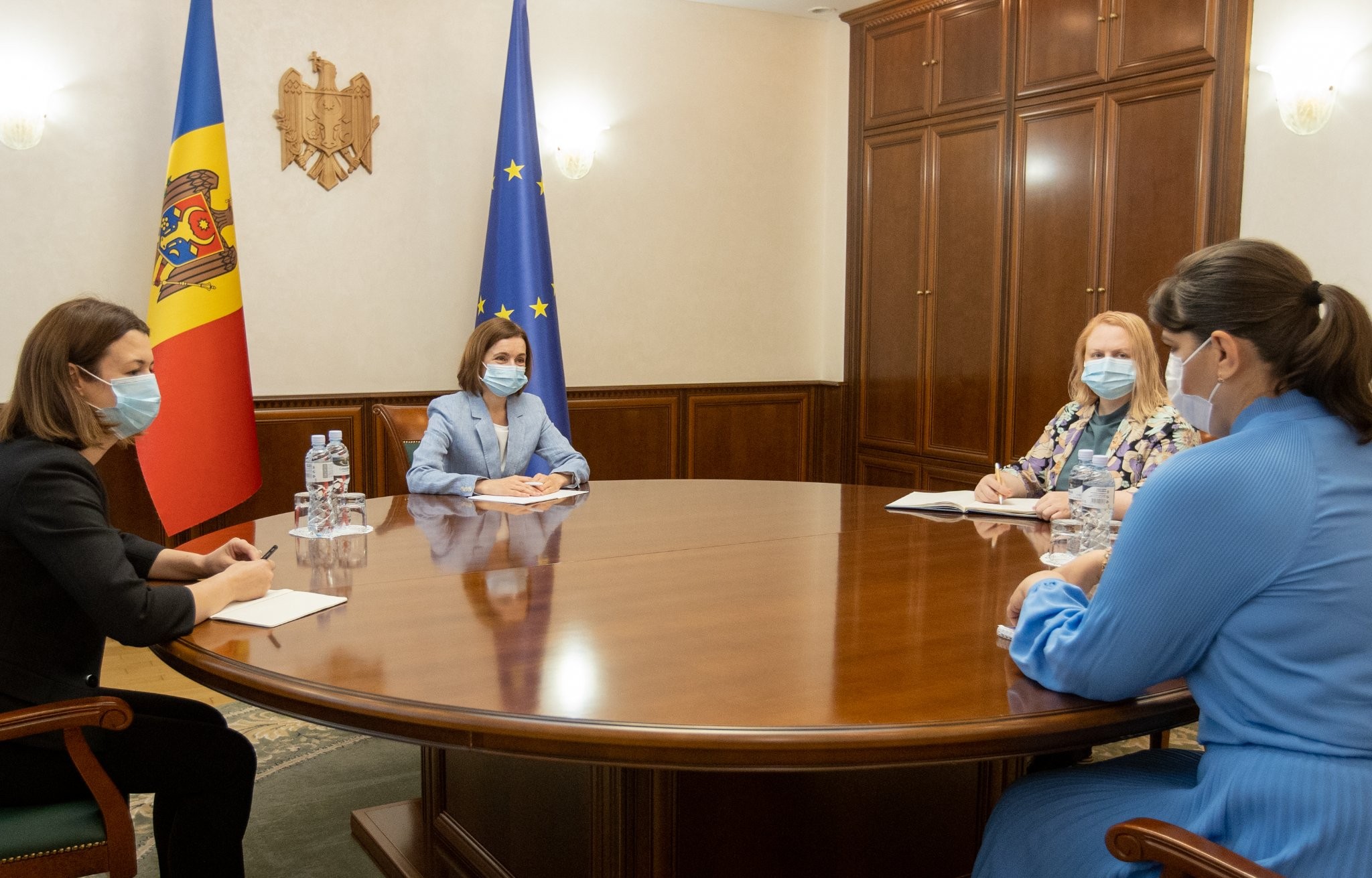 Maia Sandu la întâlnirea cu Laura Codruța Kövesi: Combaterea corupției este angajamentul cu care am venit în fața oamenilor