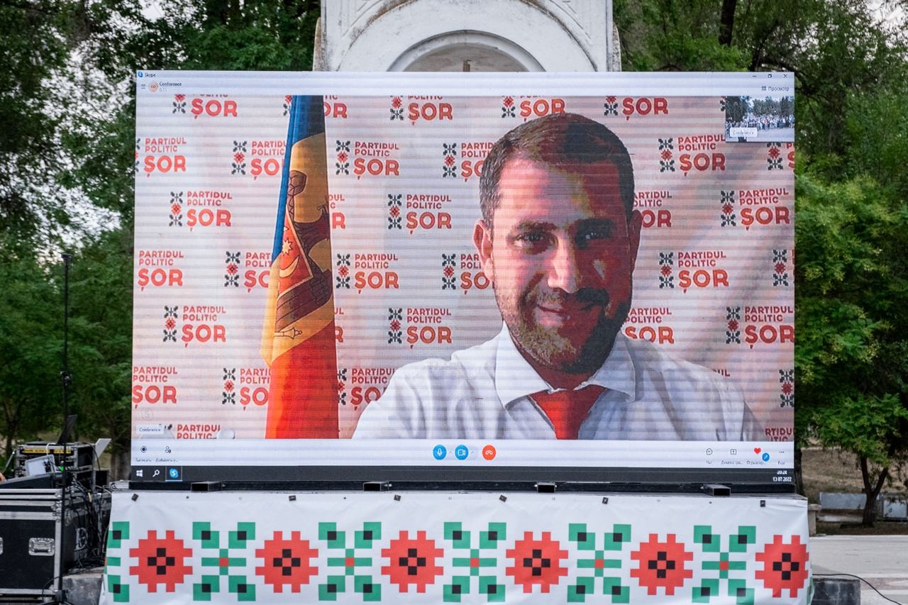 FOTO // La inițiativa lui Ilan Șor, a fost dat startul reconstrucției parcului central din Taraclia