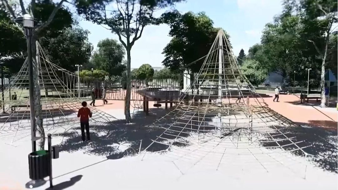 FOTO // La inițiativa lui Ilan Șor, a fost dat startul reconstrucției parcului central din Taraclia