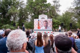 FOTO // La inițiativa lui Ilan Șor, a fost dat startul reconstrucției parcului central din Taraclia