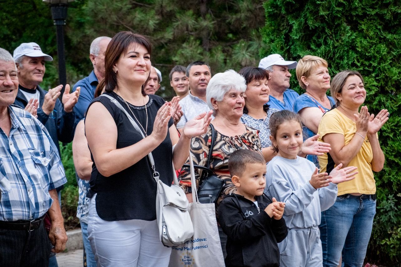 FOTO // La inițiativa lui Ilan Șor, a fost dat startul reconstrucției parcului central din Taraclia