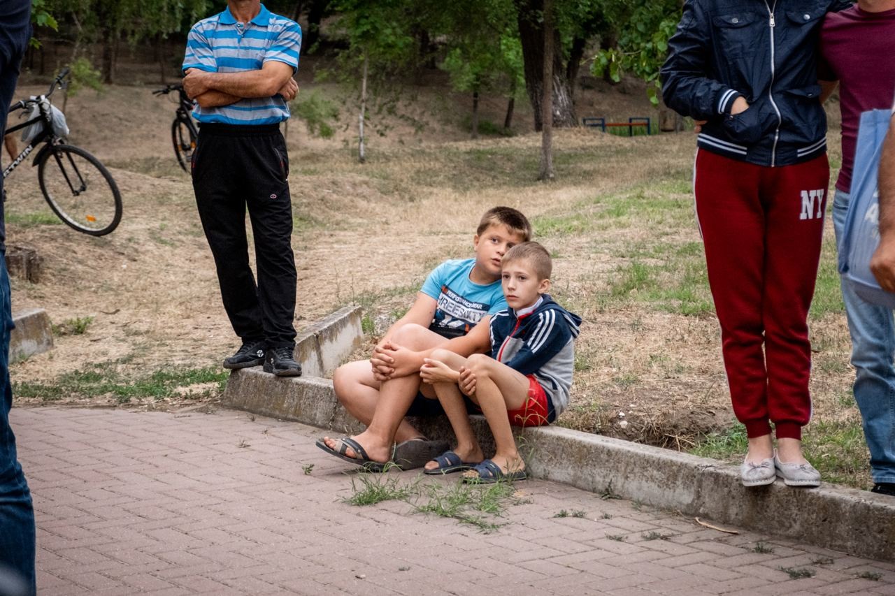 FOTO // La inițiativa lui Ilan Șor, a fost dat startul reconstrucției parcului central din Taraclia