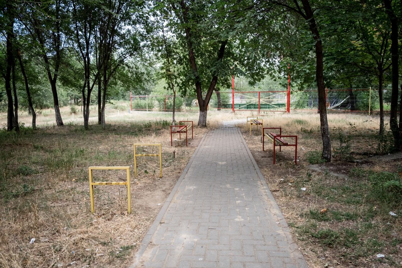 FOTO // La inițiativa lui Ilan Șor, a fost dat startul reconstrucției parcului central din Taraclia