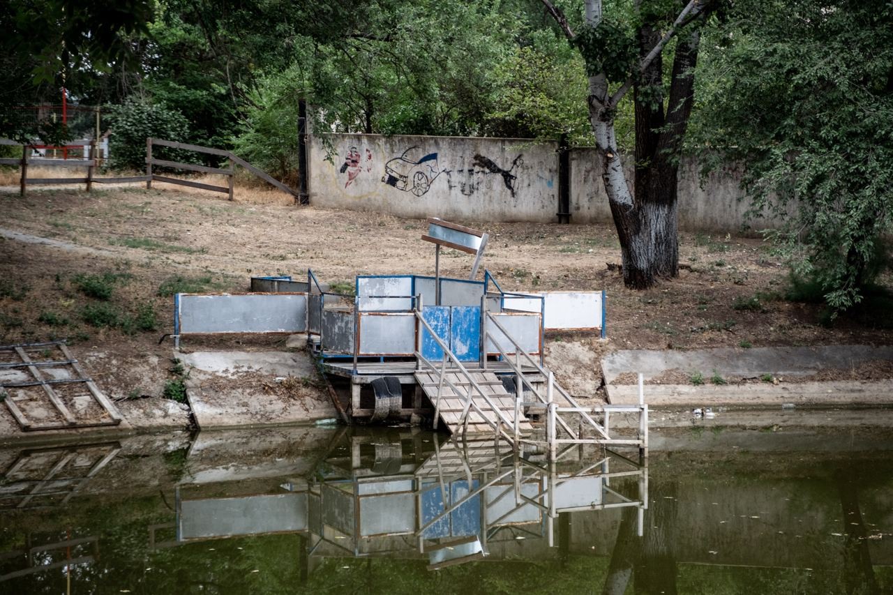 FOTO // La inițiativa lui Ilan Șor, a fost dat startul reconstrucției parcului central din Taraclia