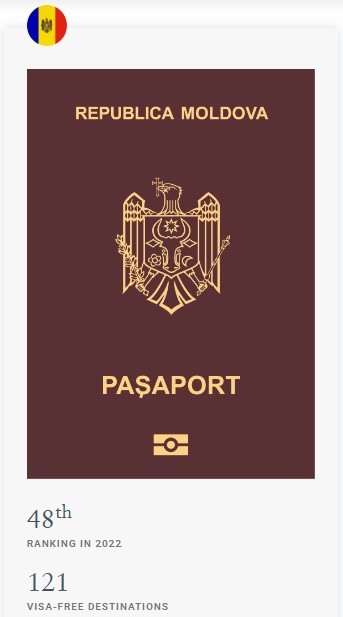 Cele mai puternice pașapoarte din 2022: Ce loc ocupă R. Moldova și câte țări poți vizita fără viză