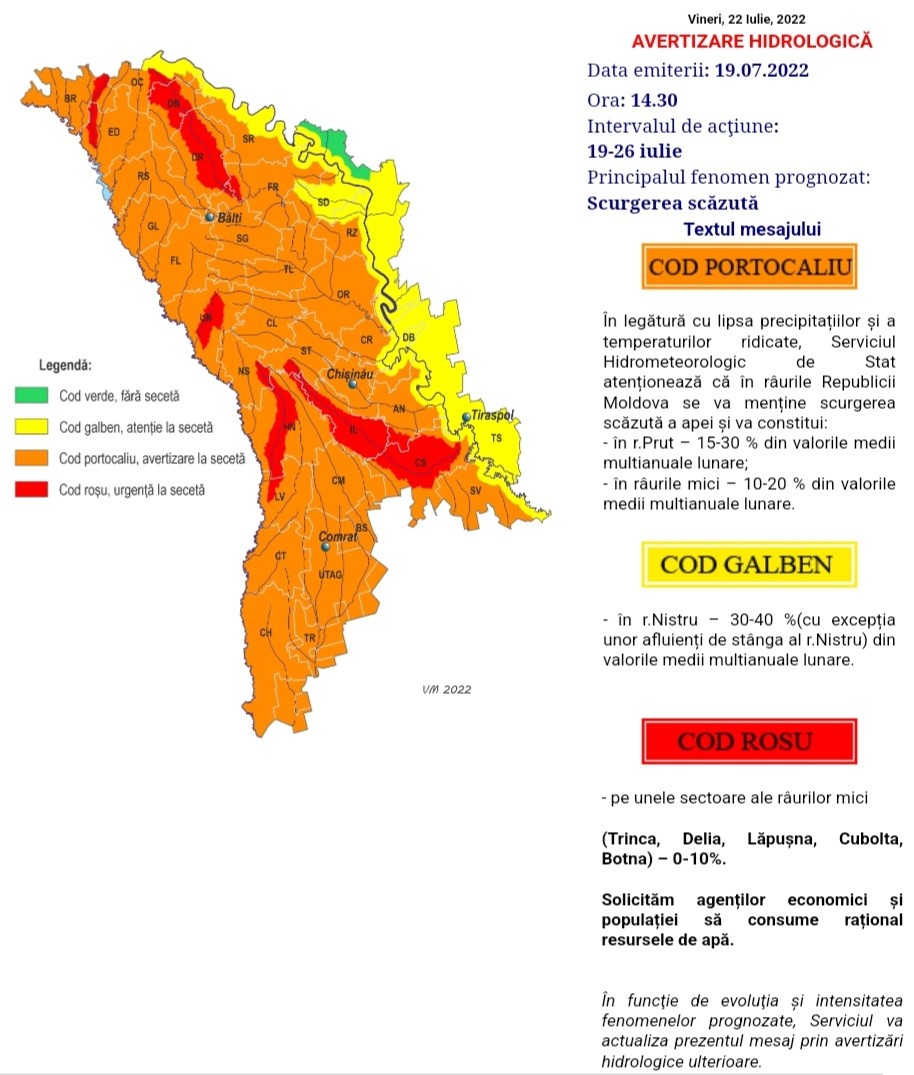 METEO // Republica Moldova prăjită la soare. Cum va fi vremea astăzi