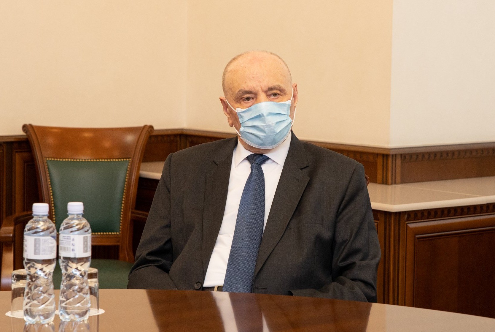 FOTO // Maia Sandu, la discuții cu foștii președinți ai țării. Dodon și Voronin n-au fost invitați