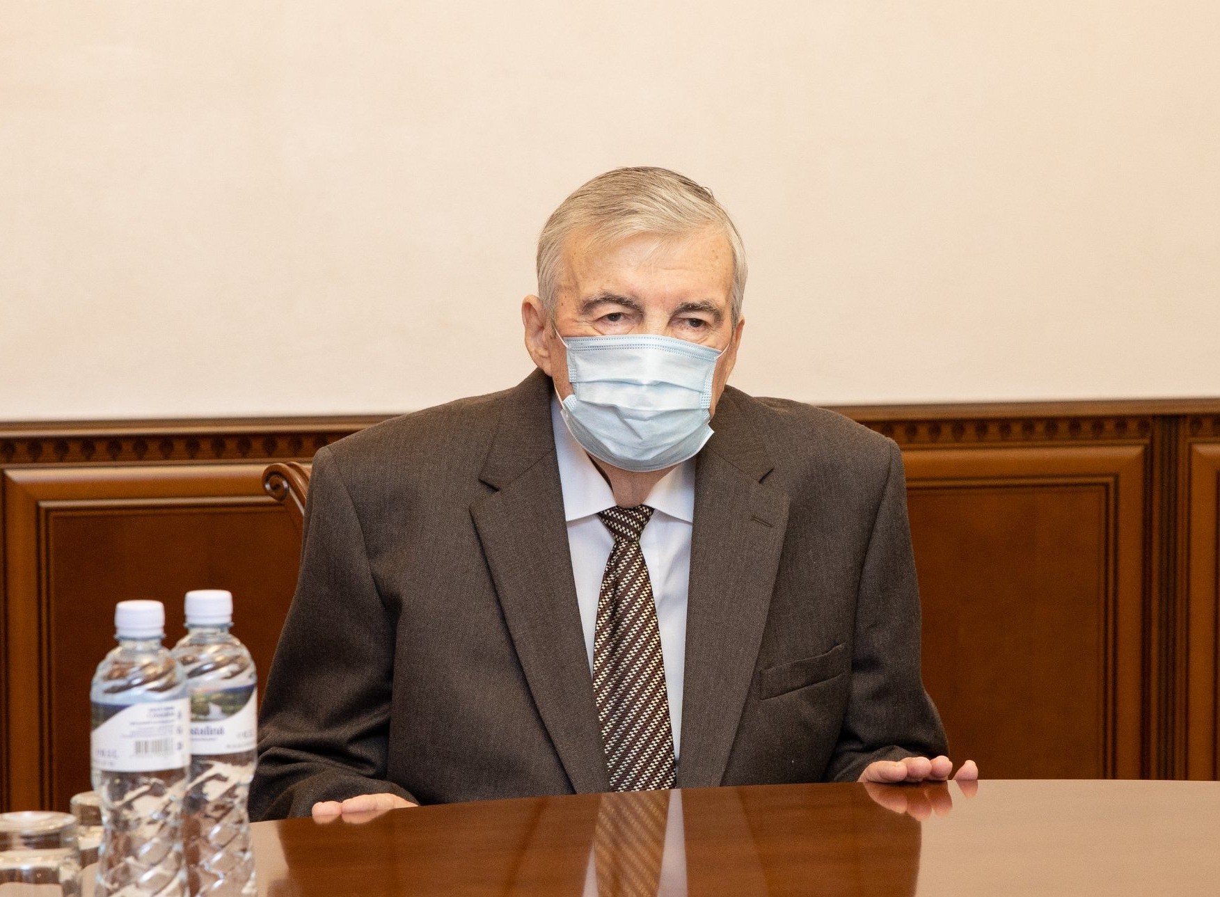 FOTO // Maia Sandu, la discuții cu foștii președinți ai țării. Dodon și Voronin n-au fost invitați