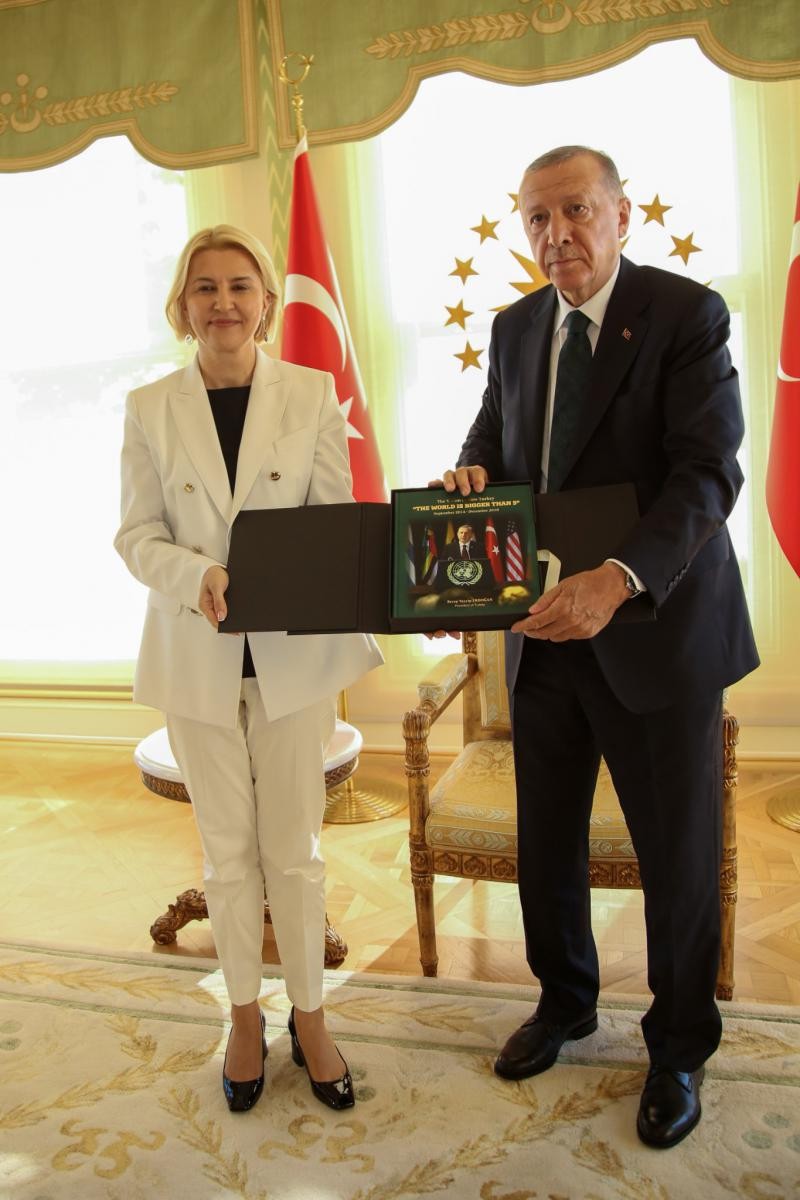 Irina Vlah, a avut o întrevedere cu președintele Turciei, Recep Tayyip Erdogan