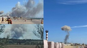 VIDEO // EXPLOZII puternice în Crimeea. Ce spun rușii despre incident