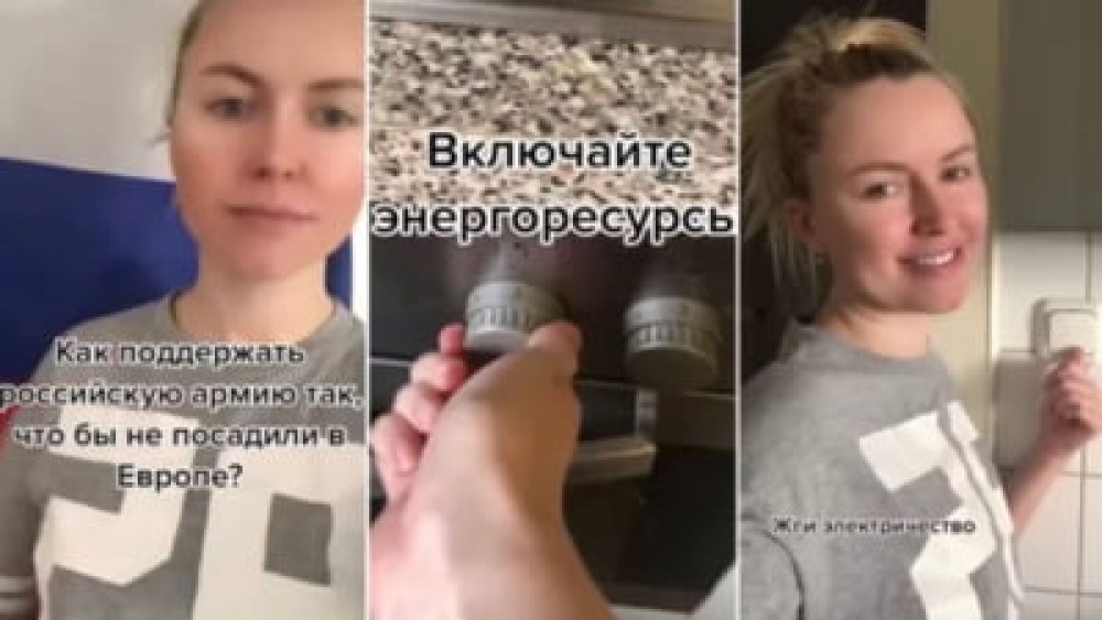 O rusoaică le cere compatrioților care trăiesc în Europa să irosească energie masiv