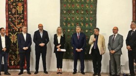 FOTO // Covoarele moldovenești la loc de cinste în Muzeul Național al Țăranului Român din București