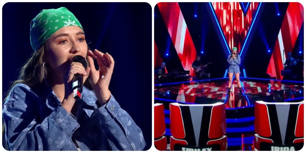 Valeria Marcu - moldoveanca care a făcut SHOW pe scena de la Vocea României. A întors toate 4 scaune