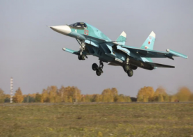De râsul lumii: Rușii și-au auto-distrus „din greșeală” un avion de luptă. Aeronava a fost lovită chiar de apărarea antiaeriană