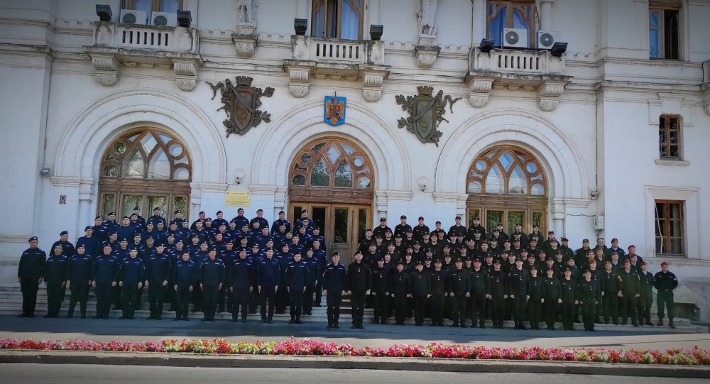 80 de carabinieri din R. Moldova în vizită la Inspectoratul de Jandarmerie „Dunărea de Jos” din Galați