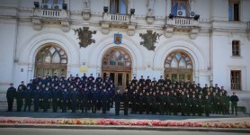 80 de carabinieri din R. Moldova în vizită la Inspectoratul de Jandarmerie „Dunărea de Jos” din Galați