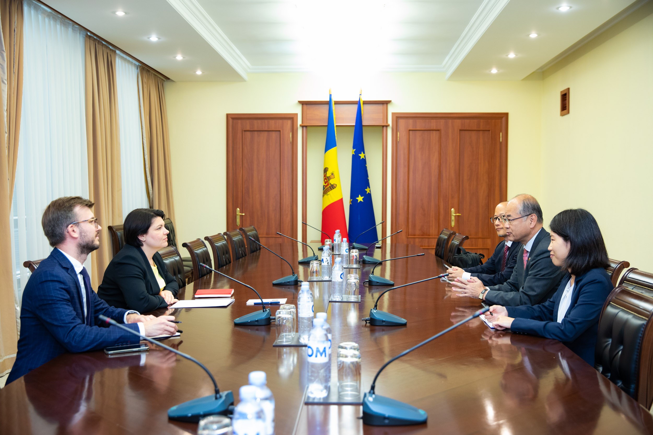 Natalia Gavrilița a discutat cu ambasadorul Japoniei. Subiectele abordate