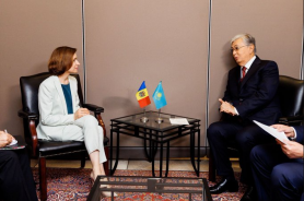 Maia Sandu, întrevedere cu președintele Kazahstanului. Despre ce au discutat