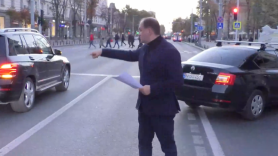 Breaking NEWS // Ceban a blocat intenționat Bulevardul Ștefan cel Mare pentru a demonstra celor din PAS că nu au dreptate