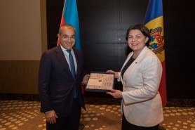 Natalia Gavrilița către ministrul Economiei din Azerbaidjan: „Republica Moldova este o țară deschisă pentru investiții”