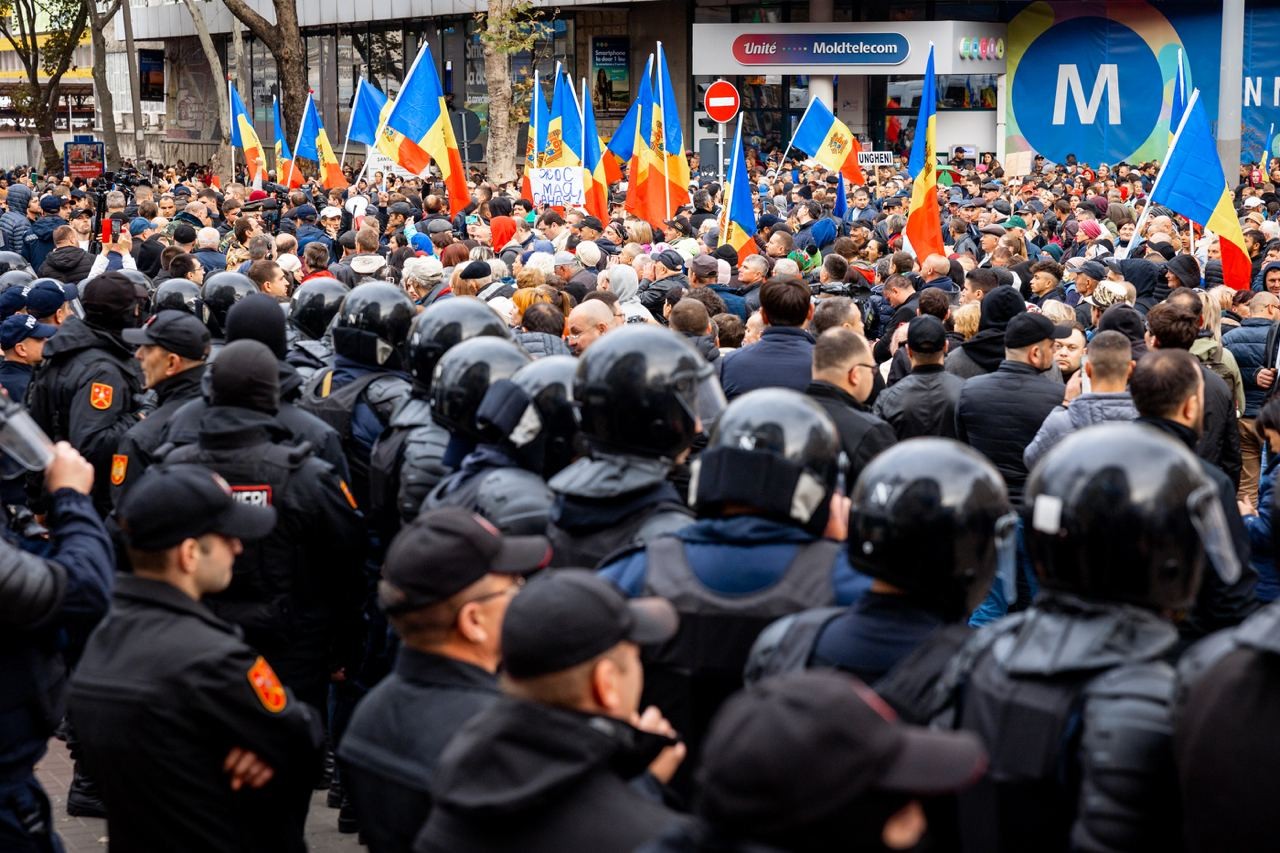 Partidul ȘOR: Peste 65 de mii de oameni au protestat astăzi împotriva regimului Maiei Sandu
