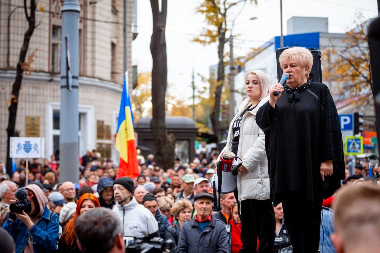 Partidul ȘOR: Peste 65 de mii de oameni au protestat astăzi împotriva regimului Maiei Sandu
