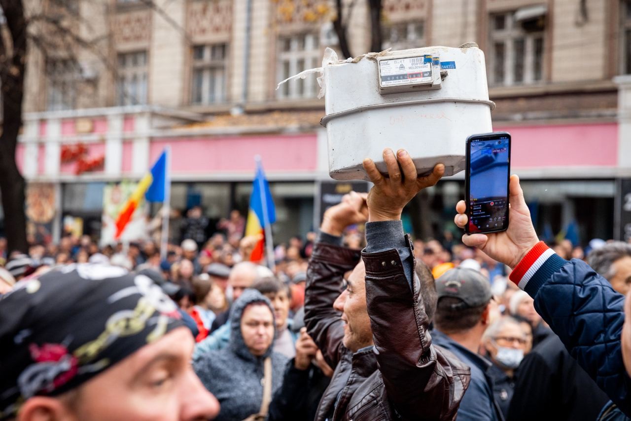 Partidul ȘOR: Peste 65 de mii de oameni au protestat astăzi împotriva regimului Maiei Sandu