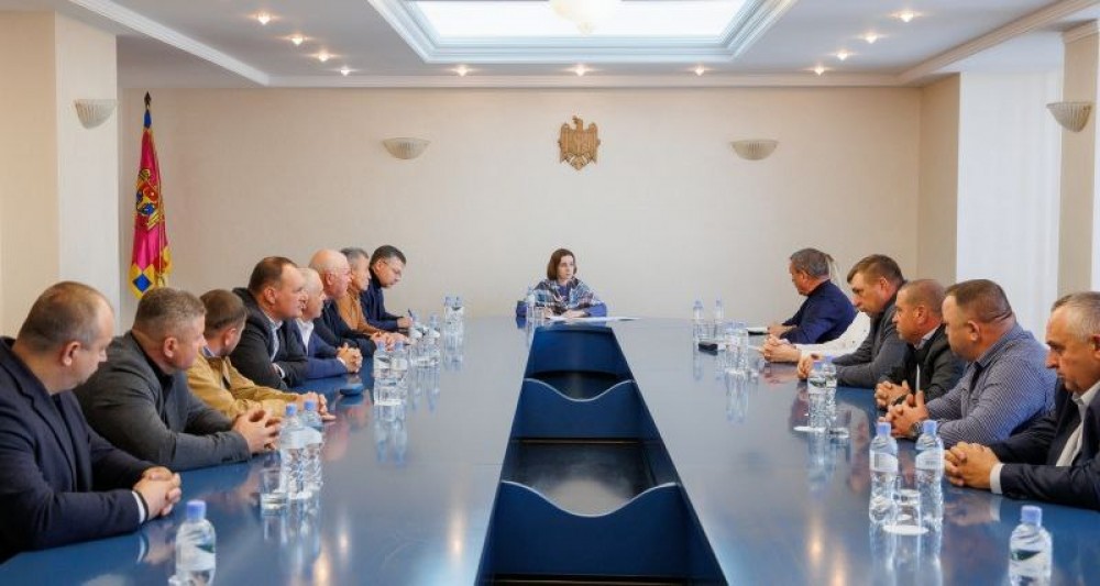 Maia Sandu s-a întâlnit cu mai mulți fermieri din țară