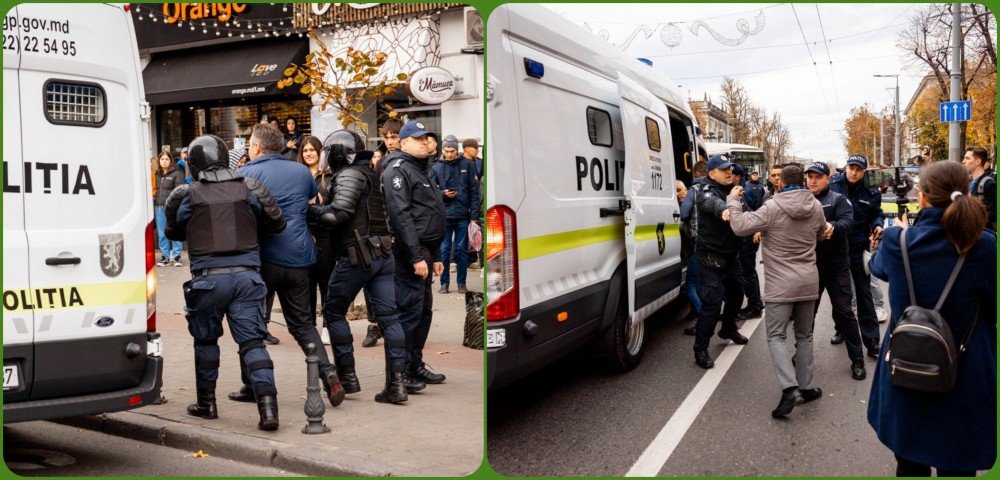 Ultima ORĂ // Poliția l-au reținut pe liderul protestelor antiguvernamentale, Dinu Țurcanu