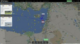 Mesaj obscen transmis rușilor de piloții americani. Ce au desenat pe cer lângă o bază militară rusească