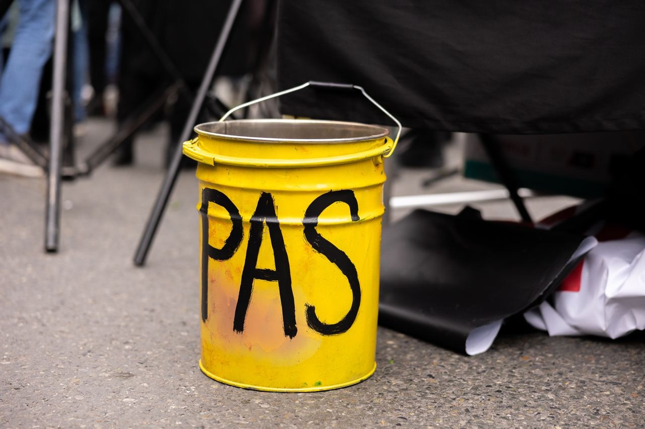 FOTO // Au strigat într-un glas: „Jos Maia Sandu!” - Organizatorii susțin că în capitală s-au adunat în jur de 50.000 de protestatari